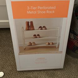 Brand New Squared Away Wire Shoe Rack