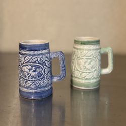 Vintage Mini Beer Steins /Shot Glasses 