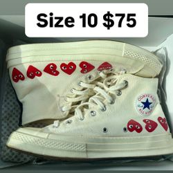 Converse CDG Size 10 Men 