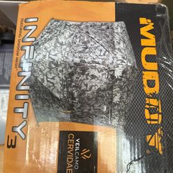 Muddy Infinity 3 Hunting Blind Veil Camo – Cervidae pattern
