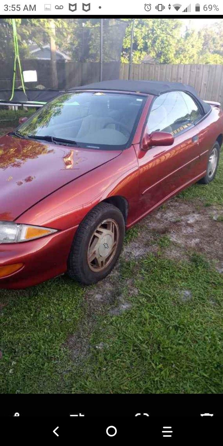 96 Cavalier Convertible I Will Sell The Wheels For A $100 Plus Your Wheels And Old Tires