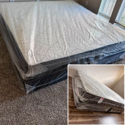 King Size Mattress With Box Spring Set 2pcs Mattress Bed King Size 