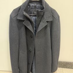 Hugo Boss men’s wool peacoat  (Never Worn) (L)