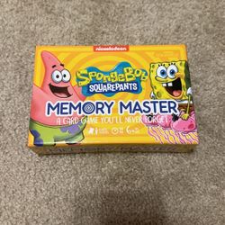 SpongeBob Memory Card Game 