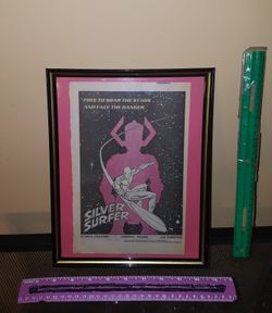 Silver surfer picture frame