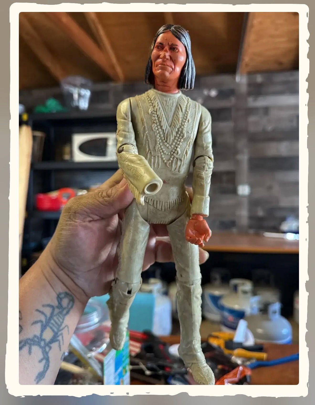 Vintage Marx Johnny West Geronimo action figure