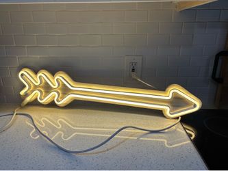 Restoration hardware teen LED arrow light