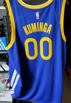 *NEW* Kuminga #00 NBA Golden State Warriors Nike Swingman Icon Jersey Size 2XL with Tags