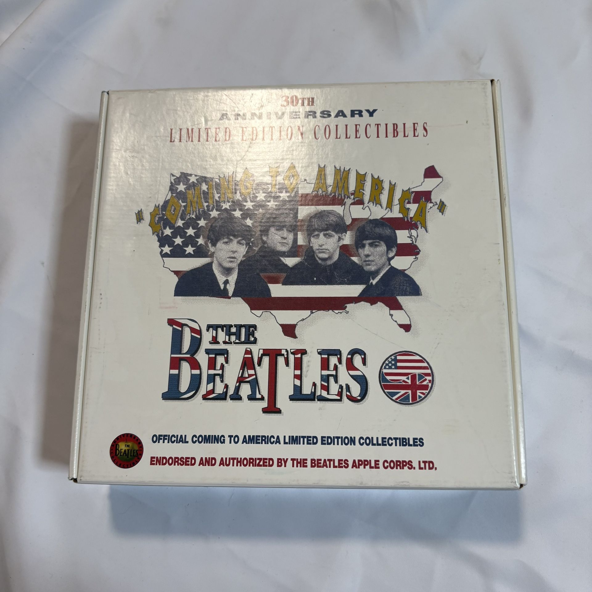 THE BEATLES 30th Anniversary Coming to America Collectibles Box