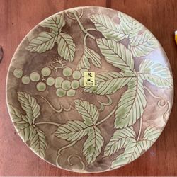 Kafuh Japan Ceramic Decorative Plate