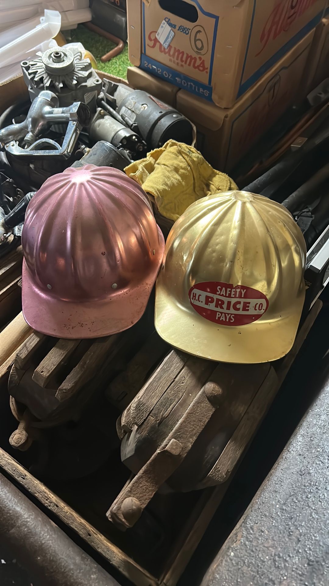 Vintage Safety Helmets