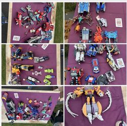 Transformers Father Lot For Parts $35 Each Or $150 For All Six Boxes
