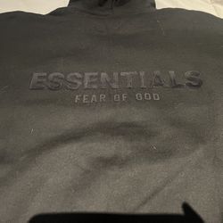 Black XS Ess Hoodie