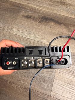Sony car amplifier