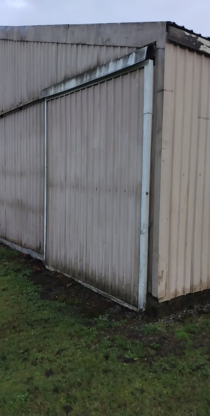 Tin Siding And Sliding Doors Forsale