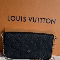 Louis Vuitton Embossed Black