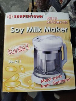 Soy milk maker new  $60$