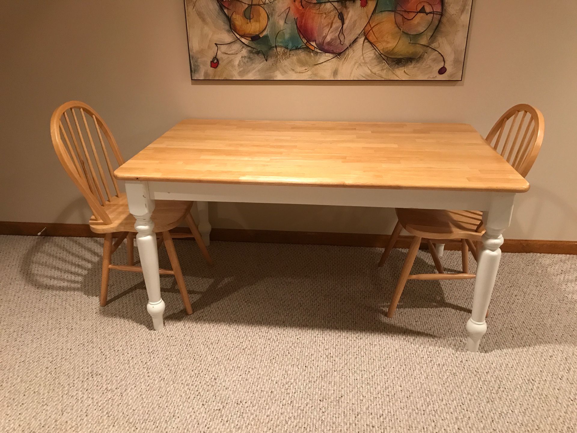 4 Chair Dinette table / kitchen table