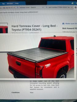 Hard Tonneau Covers long bed