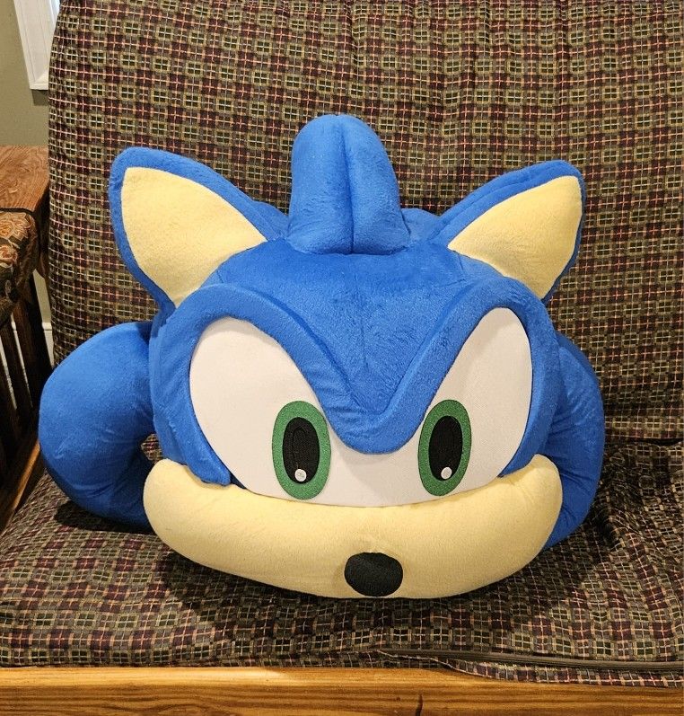 Professional Sonic The Hedgehog Mask With Fan