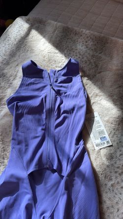 Lululemon body suit Sense knit running once piece lilac purple