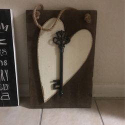 Wooden Sign