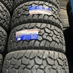 33x12.50r22 New Tires Set Of 4 Atlander Installed And Balanced Set De 4 Llantas Nuevas Instaladas Y Balanceadas