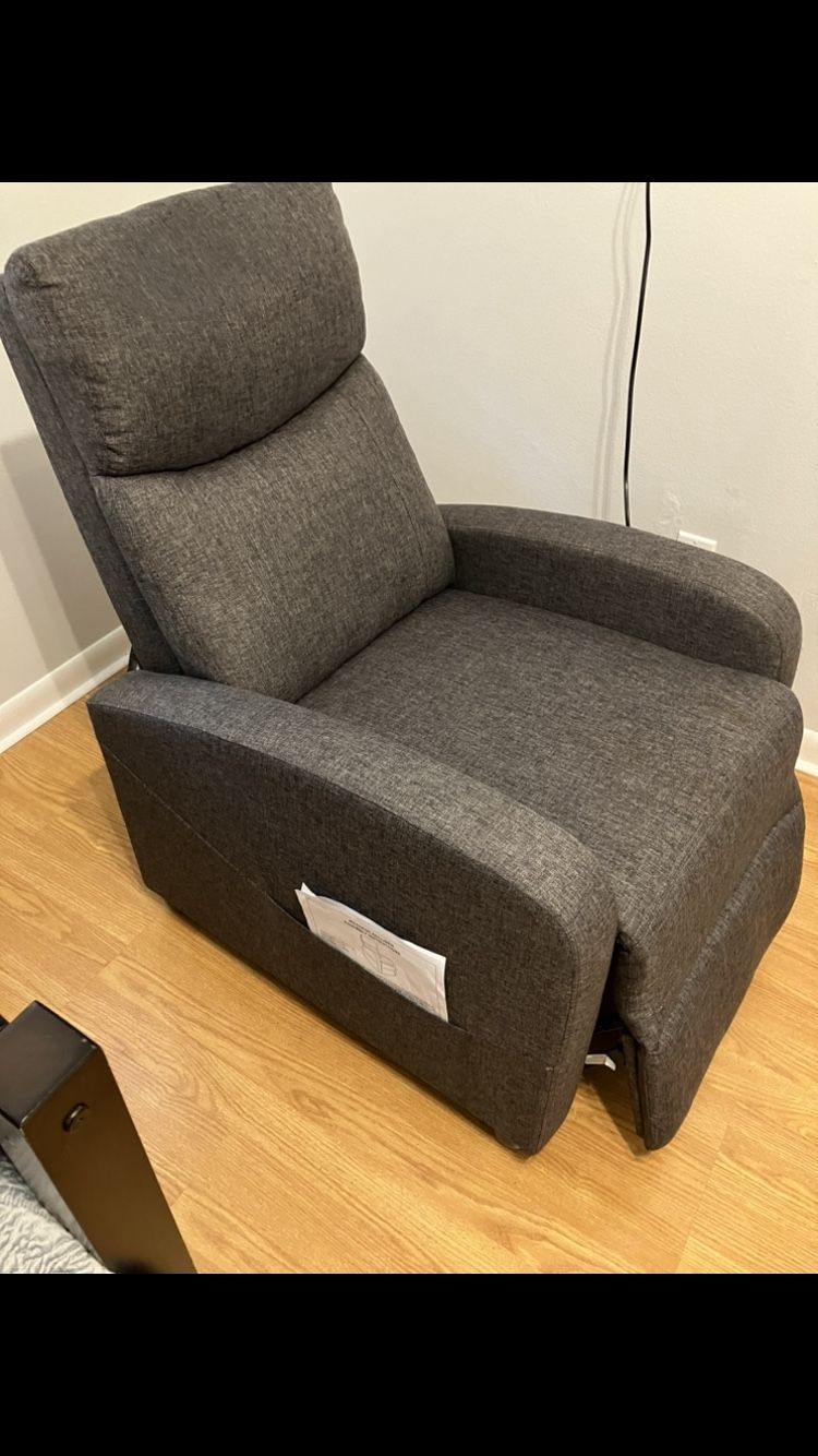 Dark Grey Recliner