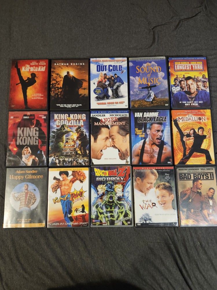 Lot Of 25 DVDs