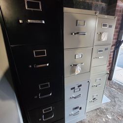 Hon File Cabinets - Five