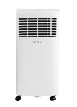 5,000 BTU Portable Air Conditioner, 115V – Cools 150 Sq. Ft. with Dehumidifier & Remote – White, Vissani Model # VAP05R1AWT