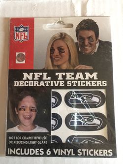 Seattle Seahawks Eye Face Stickers