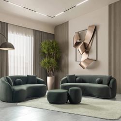 Modern Sofa Set $40 Down. Fast Shipping 🚛💨💨