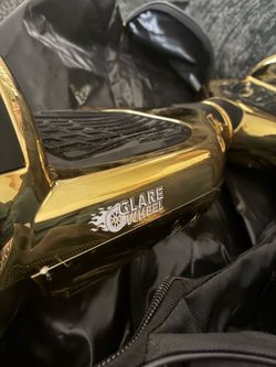 GlareWheel Chrome Gold Hoverboard