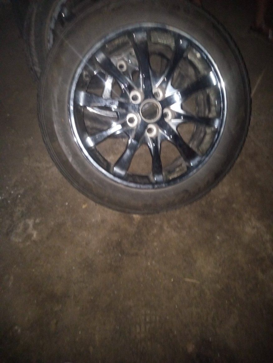 5 Lug Rims And Firestone Tires