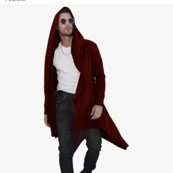 MENS RUFFLE SHAWL COLLAR CARDIGANS