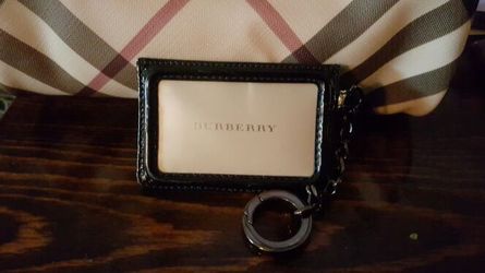 Burberry card holder / keychain