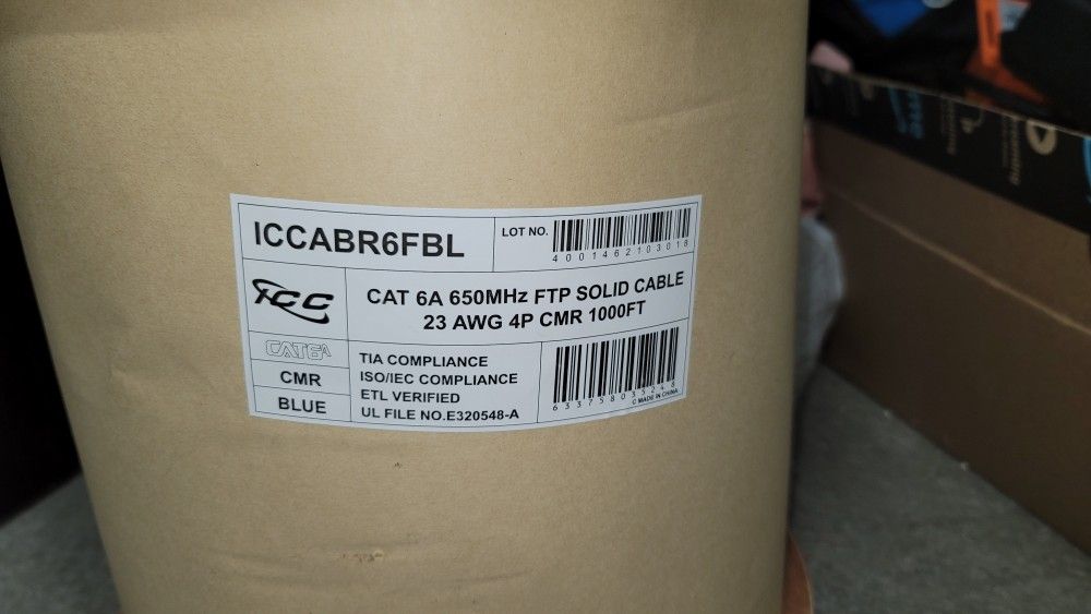 CAT6A ETHERNET CABLE