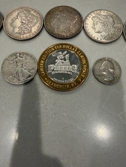 189.7 grams of silver coins
