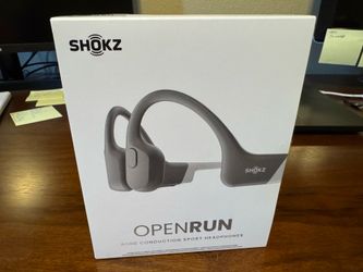 SHOKZ OpenRun Bone Conduction Headphones - NEW in box