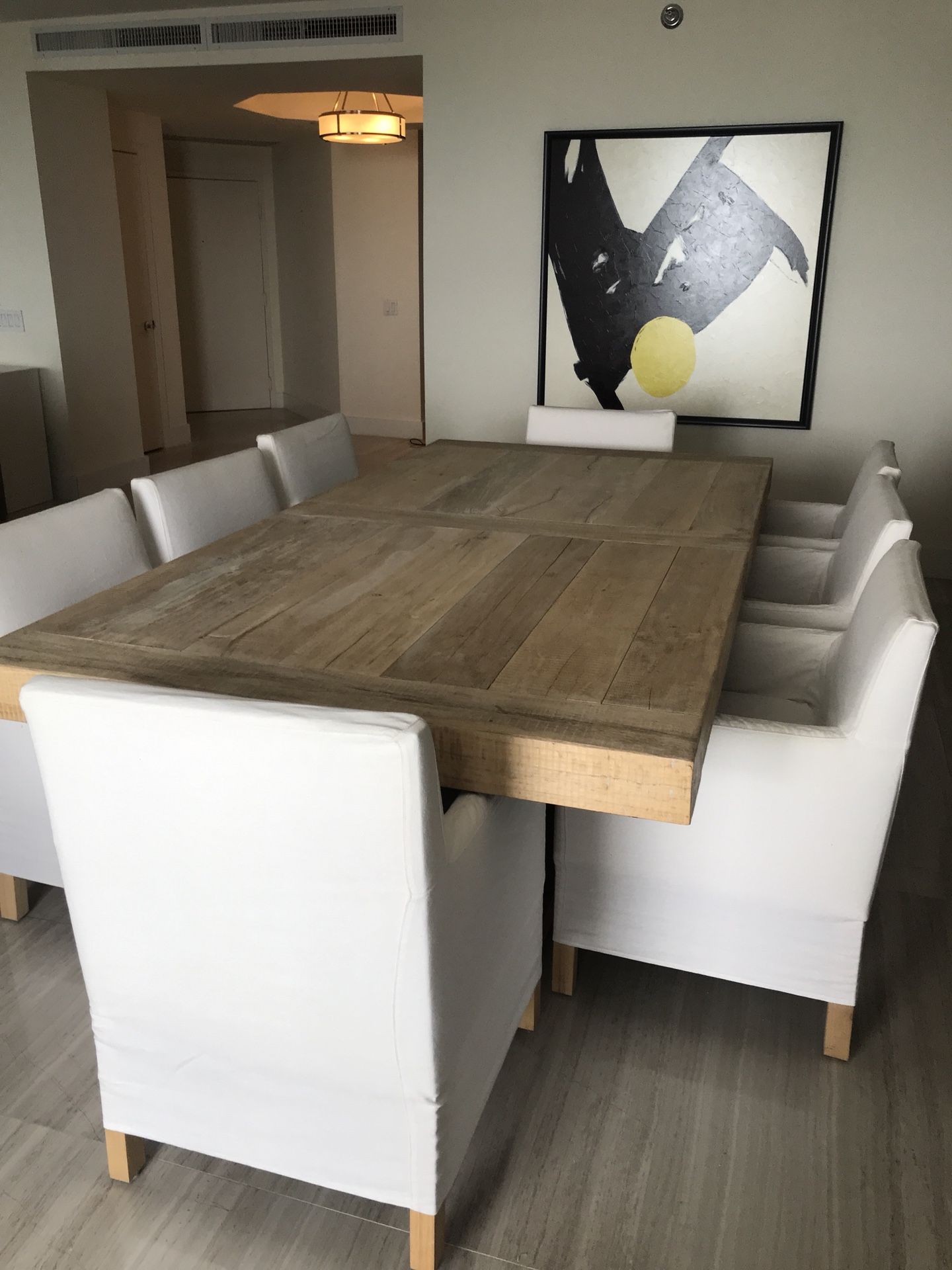 ARTEFACTO dining table. Original cost was $8.000. Now $2.500!!!