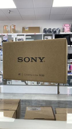 Sony FX30 Cinema Camera
