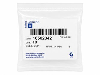 10 OEM GM Front License Plate Bolts S10 Blazer Bravada