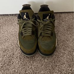 Jordan 4 Olive Green