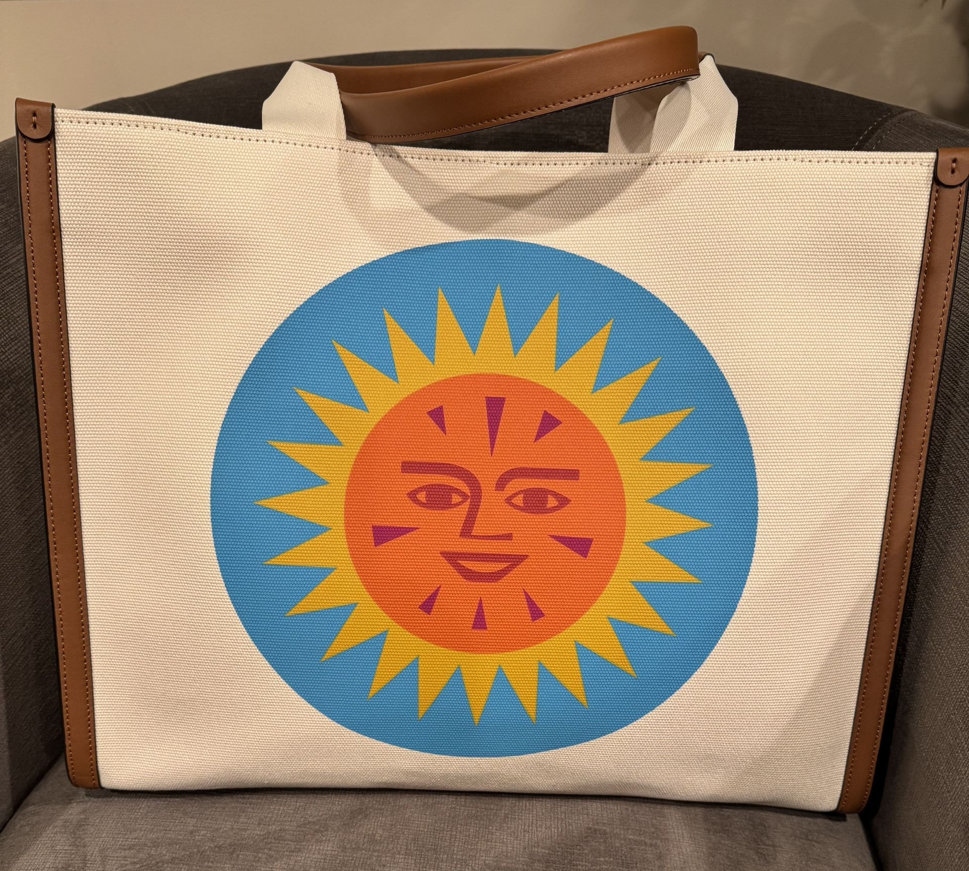 Alexander Girard x Kate Spade New York Canvas Large Tote