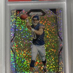 2017 Prizm Mitchell Trubisky White Sparkle RC PSA 9 #209 Pittsburgh Steelers