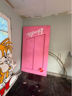 Barbie backdrop box