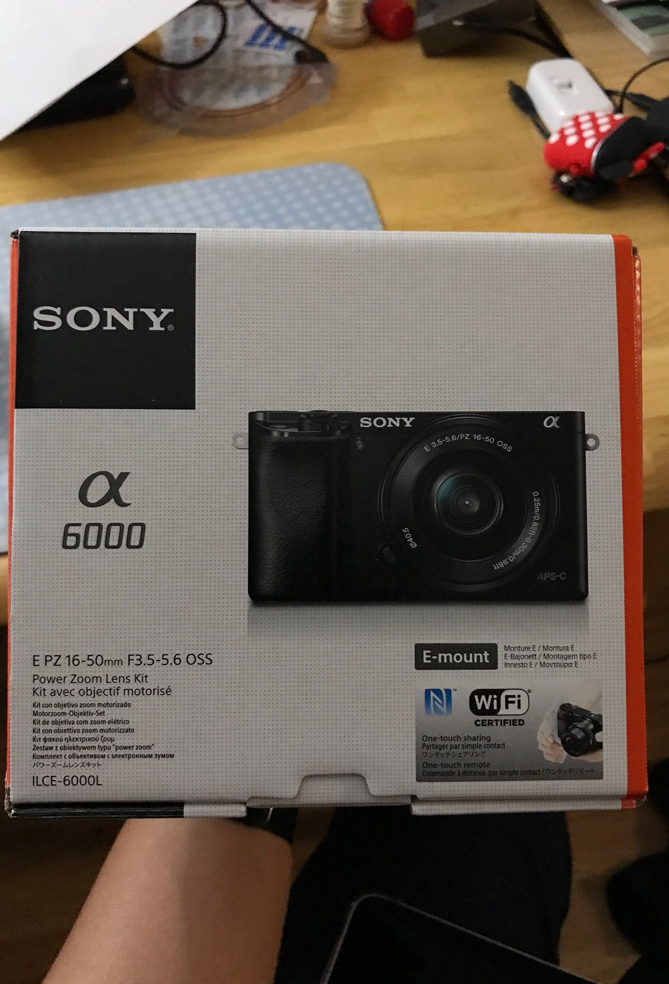 NEW - SONY Alpha A6000 SLR Camera with 16-50mm Power Zoom Lens