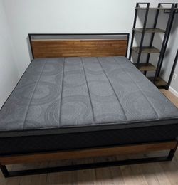King Mattress and Frame.
