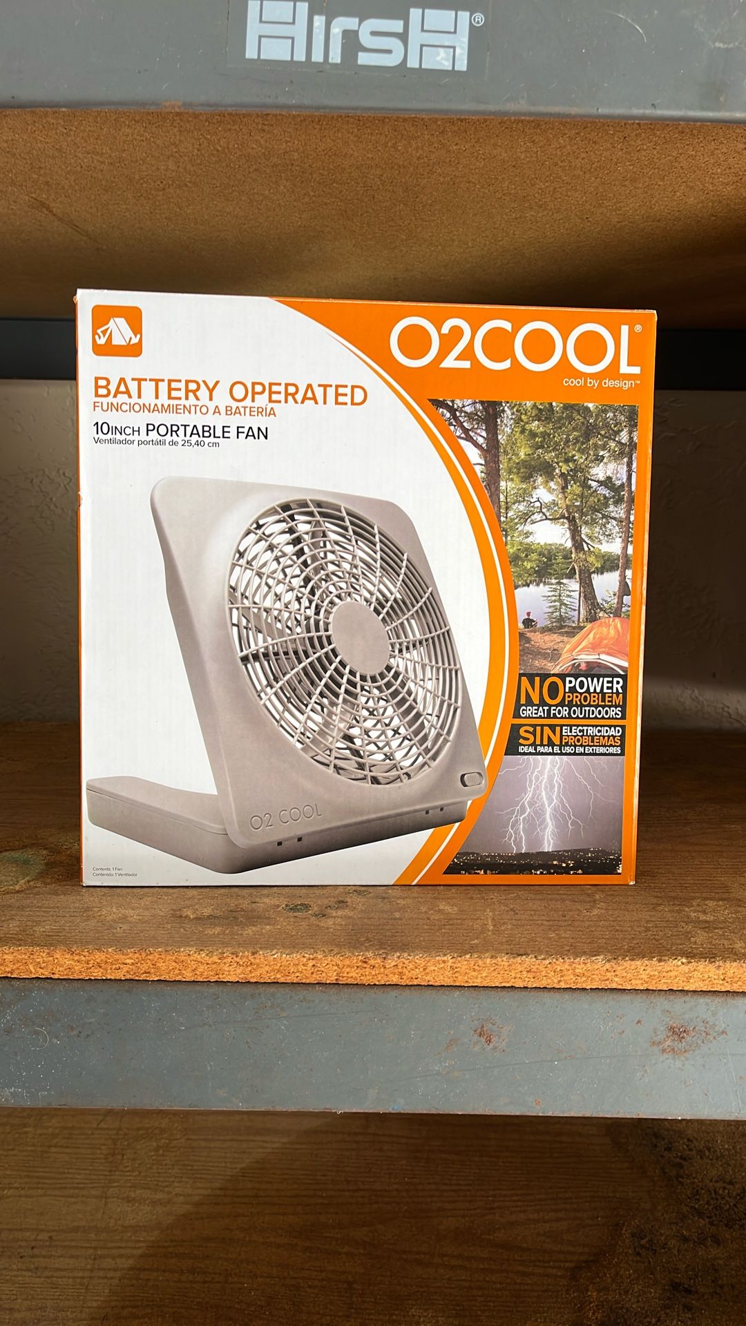 Fan—Battery Operated 10” for Hurricane